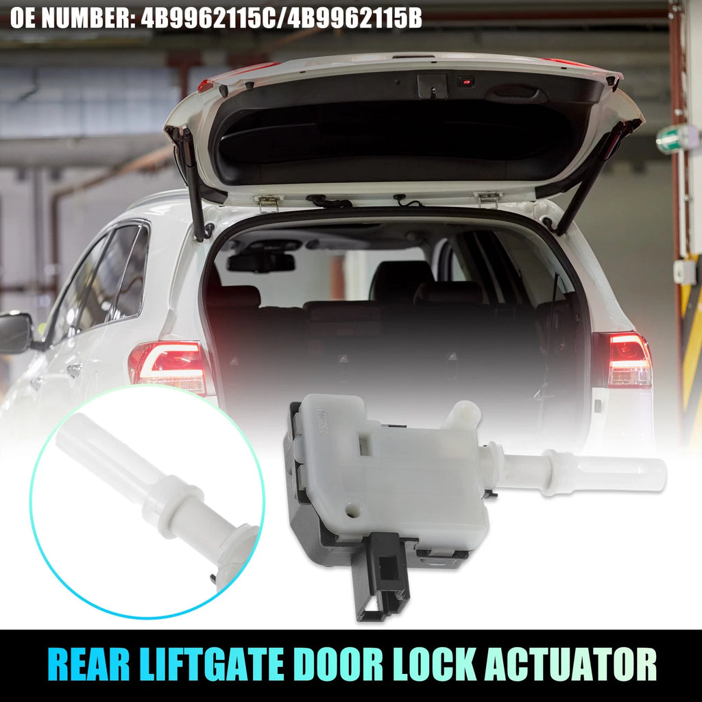 Rear Liftgate Door Lock Actuator Replacement for Audi A4 Quattro (2002–2009)