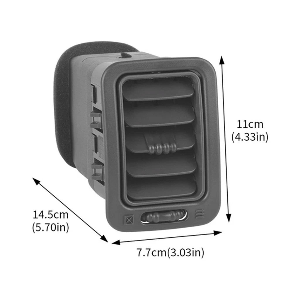 2Pcs Right Side Dash A/C Air Vent For Silverado Sierra 1500 2000-2006 Dark Grey