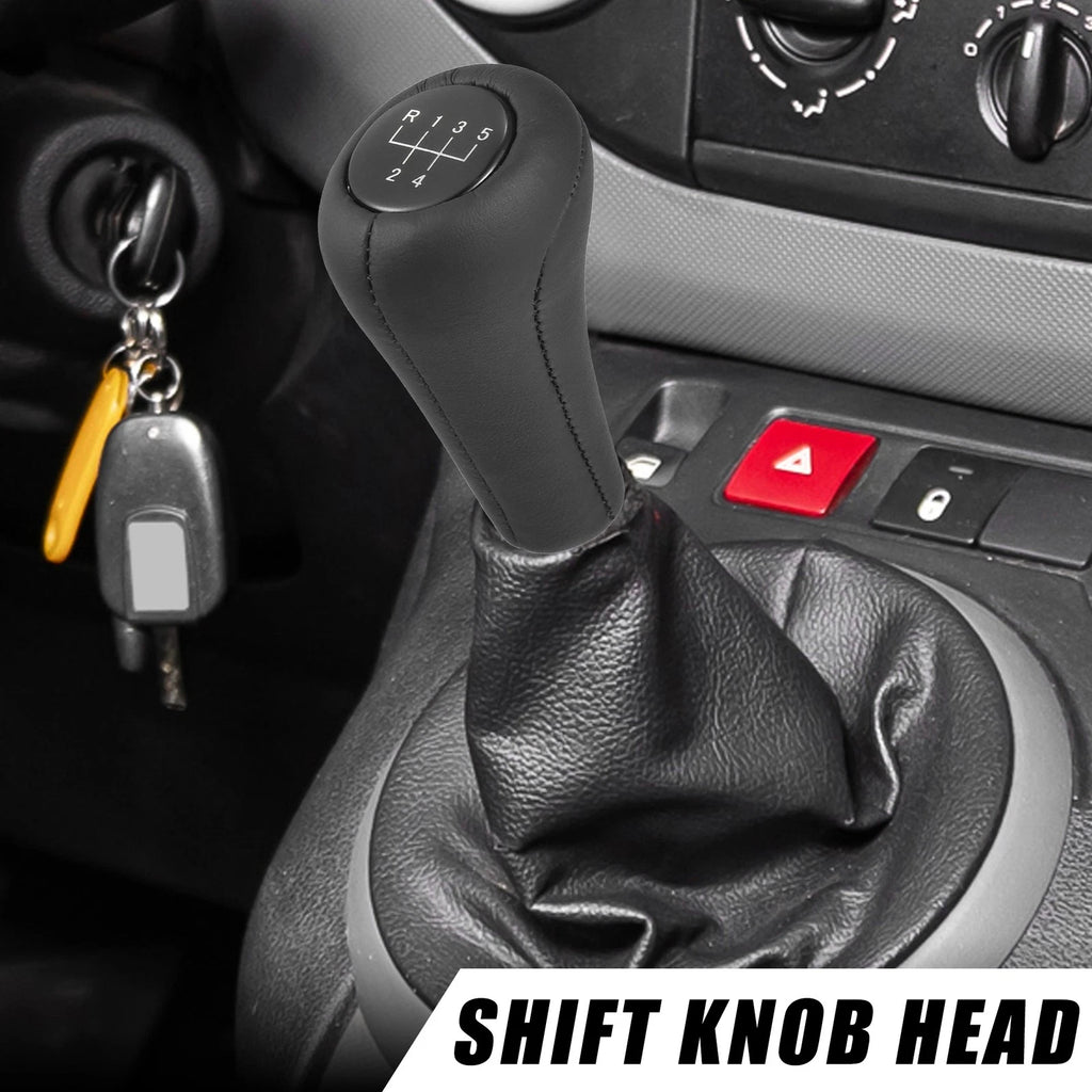 Gear Shift Knob Head Replacement for BMW M5 M3 M6 E36 E46 E21 E30 (Black)