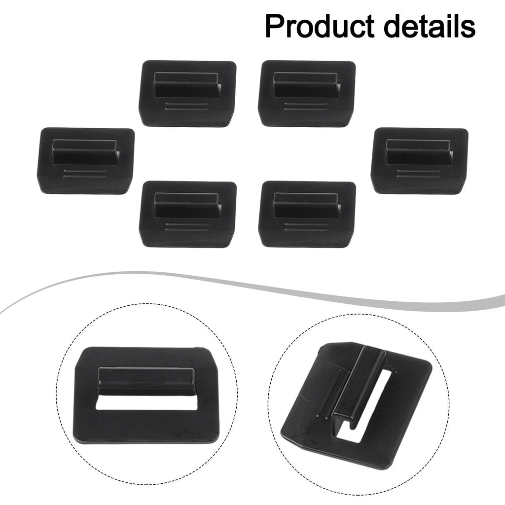 Sun Block Clips for Tesla (2017–2023) - Skylight Shade Fastener, ABS