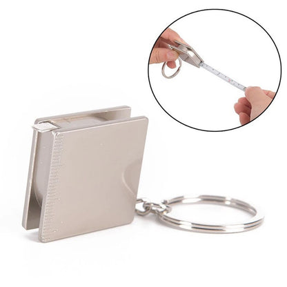 Stainless Steel Keyring Ruler for Everyday Use