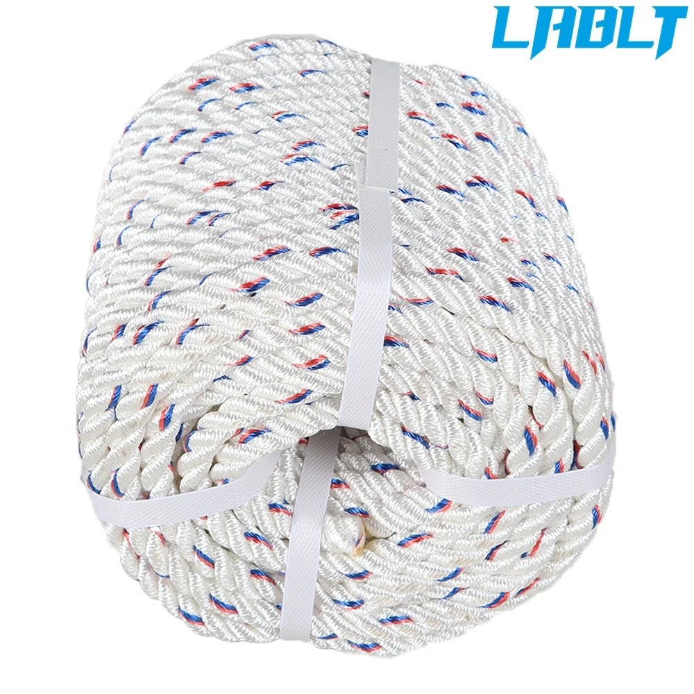 5/8" x 150' Double Braid Polyester Bull Rope for Arborist (LABLT)
