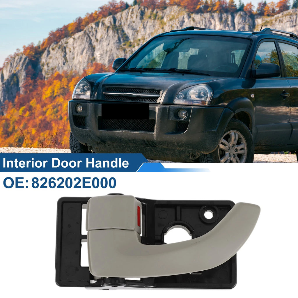 Front Driver Side Interior Door Handle Replacement for Hyundai Tucson (2005–2009)