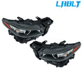 2X LED Headlights for Mazda CX-9 (2016–2023) LABLT NO AFS Black
