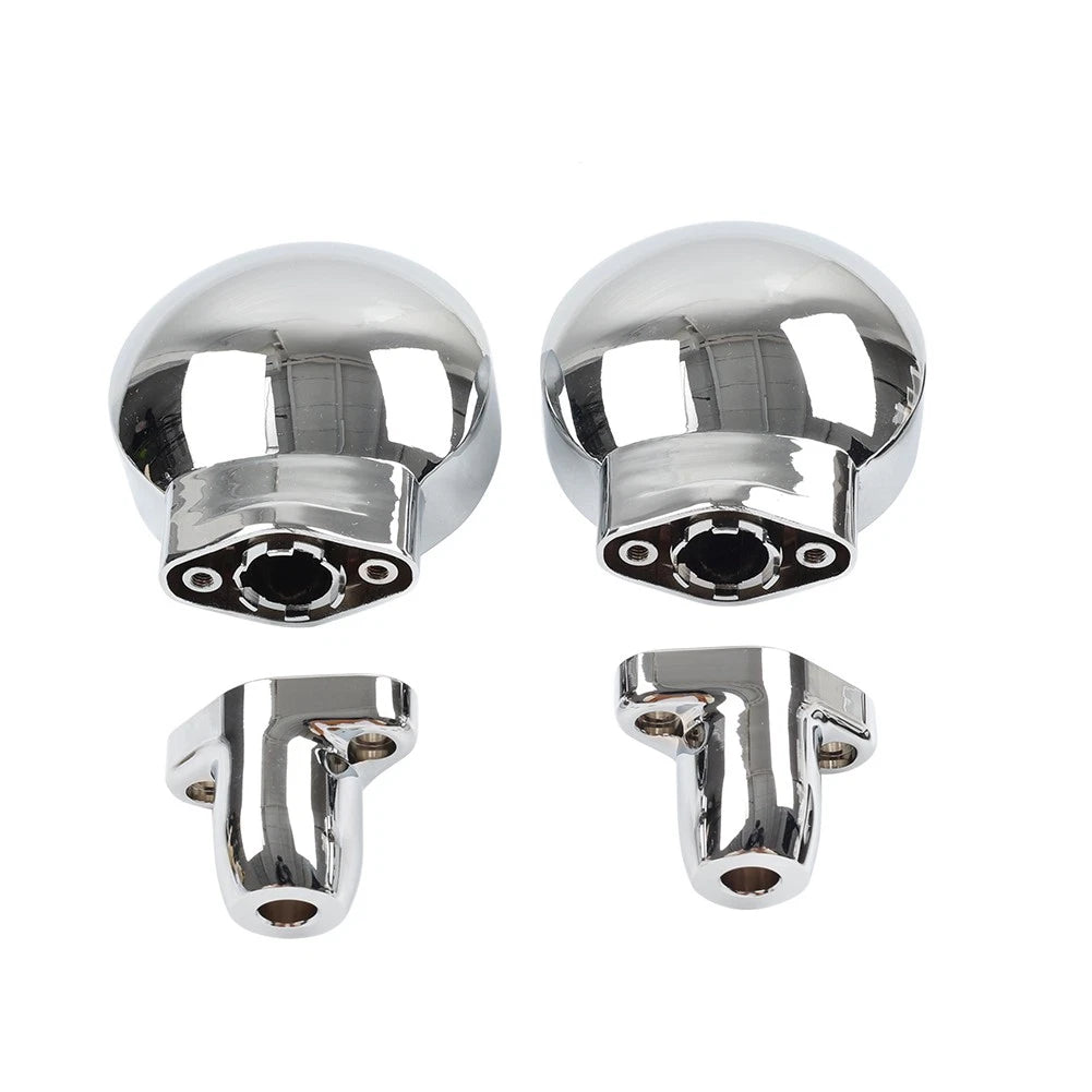 Chrome Front Turn Signal Housing Bracket for Harley Sportster Street Glide (2010–2023)