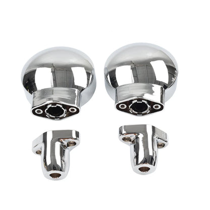Chrome Front Turn Signal Housing Bracket for Harley Sportster Street Glide (2010–2023)
