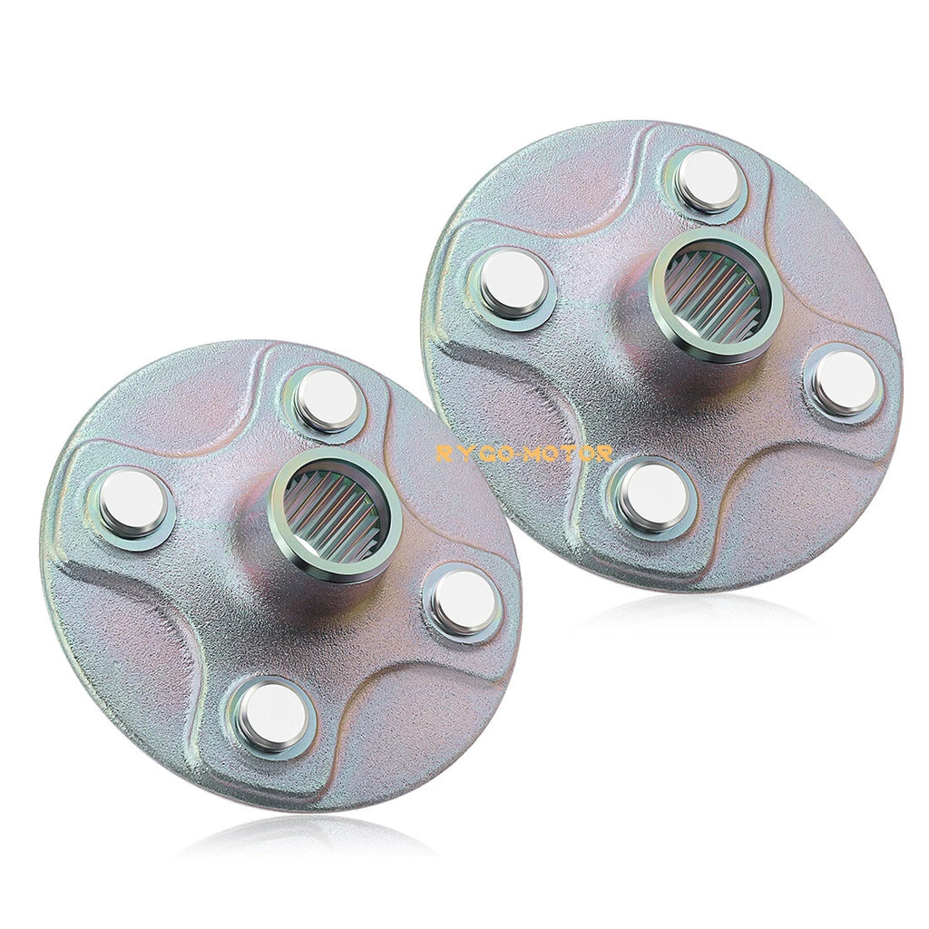 2X Rear Wheel Hubs for Yamaha Breeze 125 YFA1 (1989–2004) Grizzly 125 YFM125 (2004–2013)