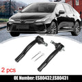 Outer Tie Rod End Links 2PCS Front Replacement for Toyota Corolla (2003–2008)
