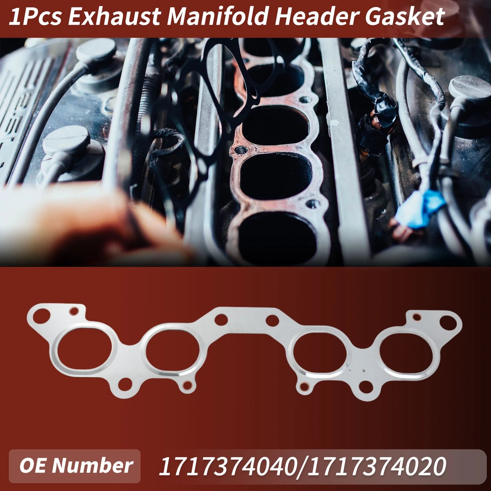 Exhaust Manifold Header Gasket Replacement for Toyota Avensis (1997–2000)