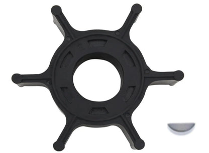 Water Pump Impeller with Key for Yamaha 2 Stroke 6-8 HP Outboard (6G1-44352-00)