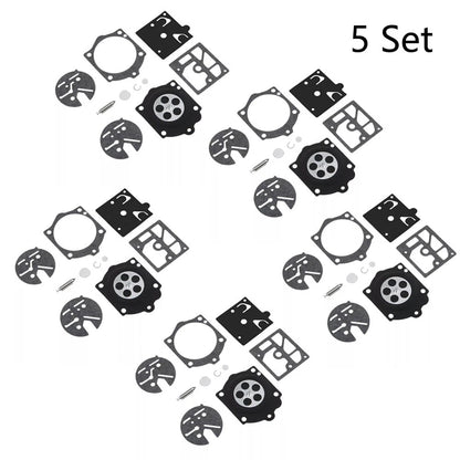 5 Set Carburetor Diaphragm Kit Fit For Husqvarna 44 140S 240S 444 Walbro K10-HDC