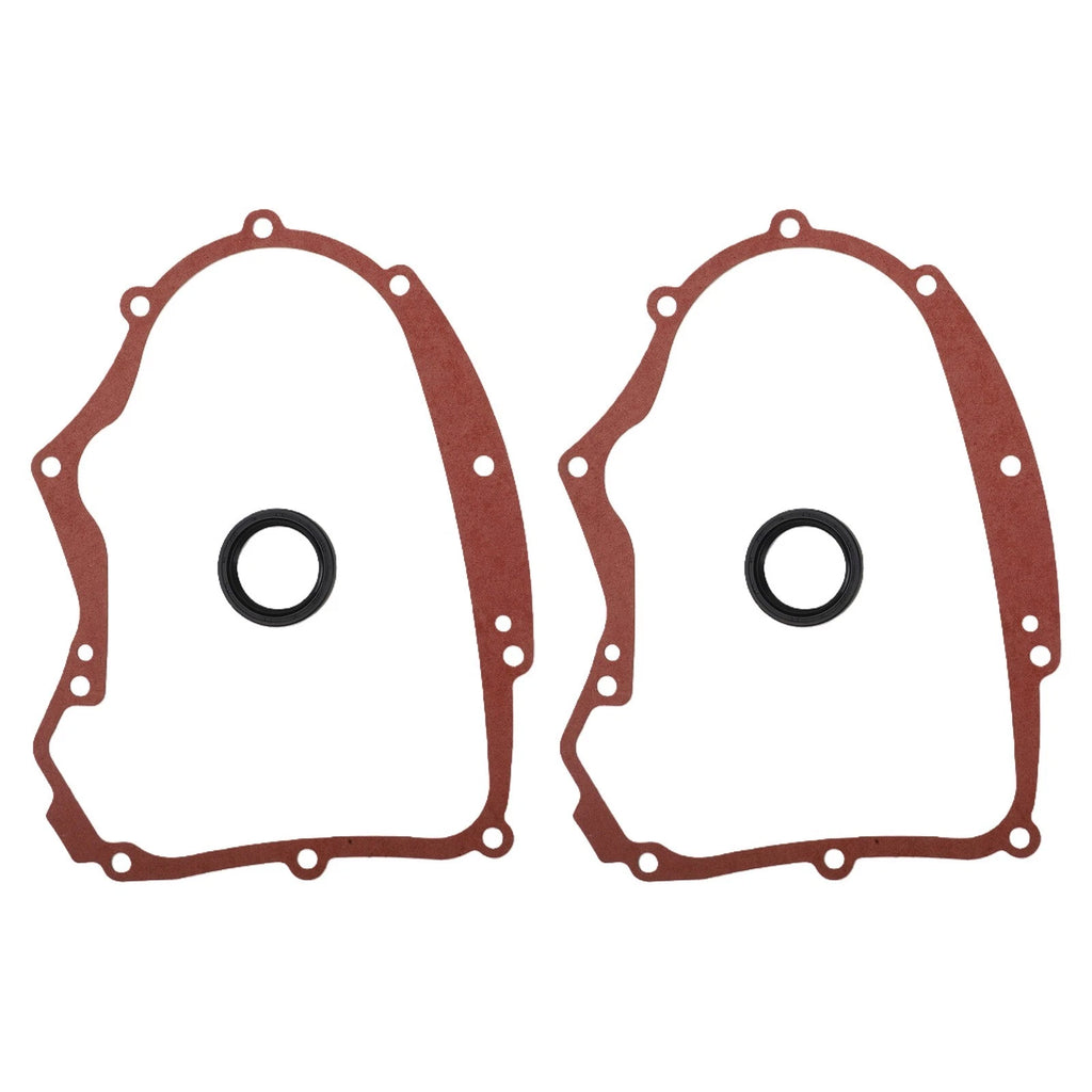 Set of 2 Crankcase Gaskets & Seals for