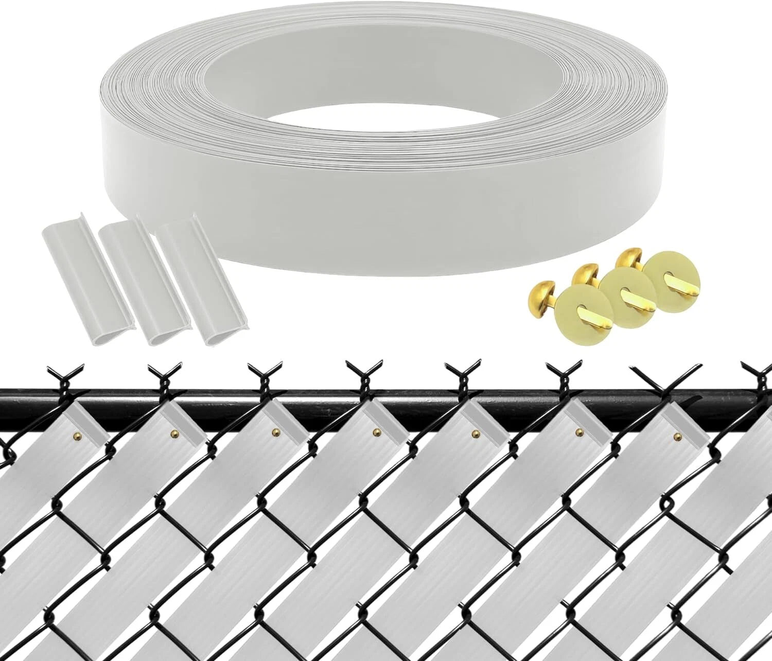 Privacy Tape for Chain Link Fence (75m/250ft)
