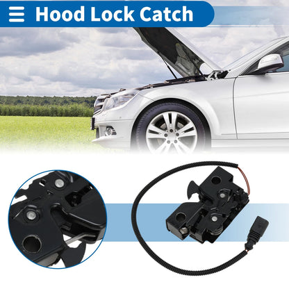 Hood Latch Assembly for Skoda Karoq (2017–2024) No. 57D823509A
