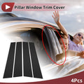 Door Pillar Window Trim for Chevrolet Malibu (2004–2007) Front Left Right