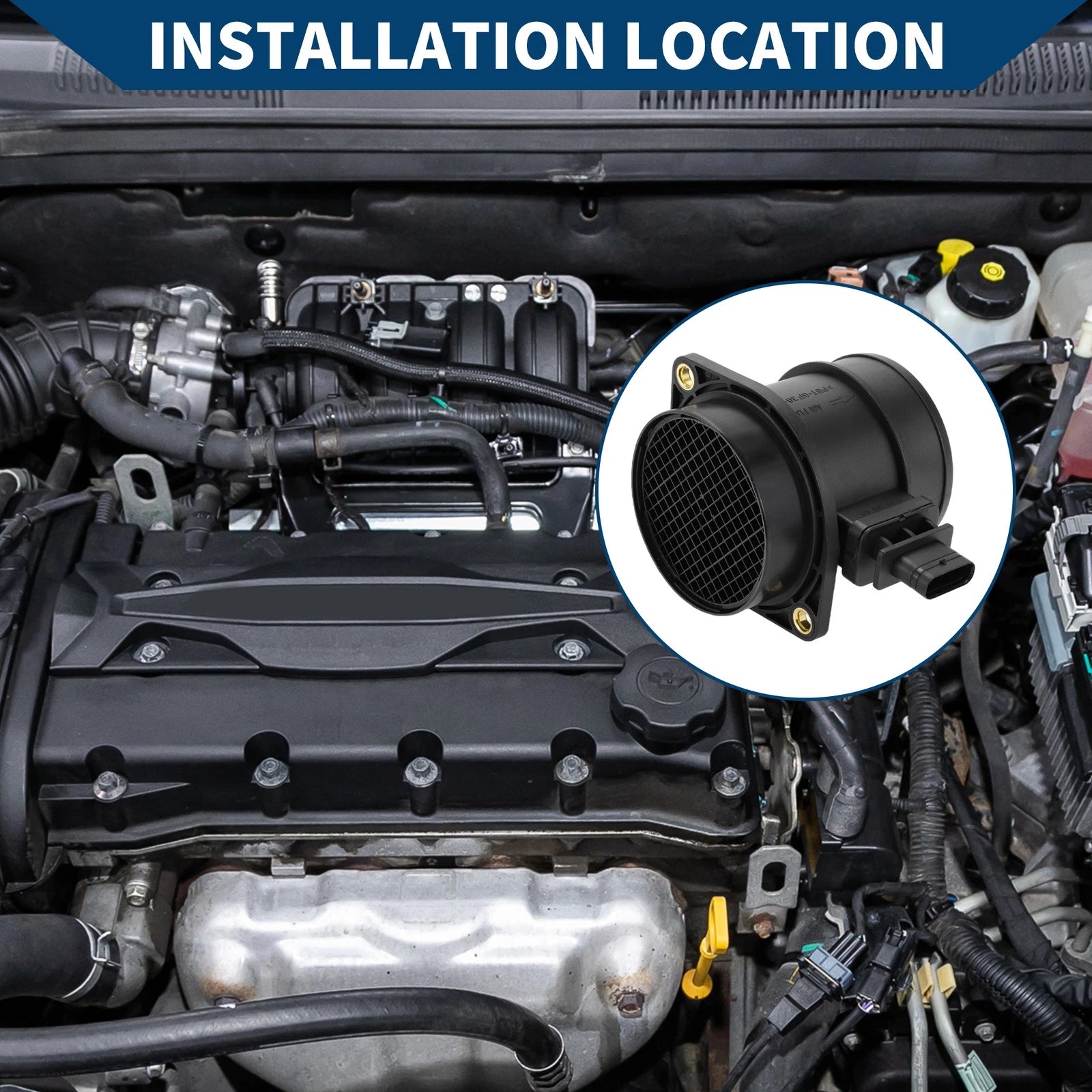 Mass Air Flow Sensor Replacement for Hyundai H350 2.5 CRDi (2014–2019)