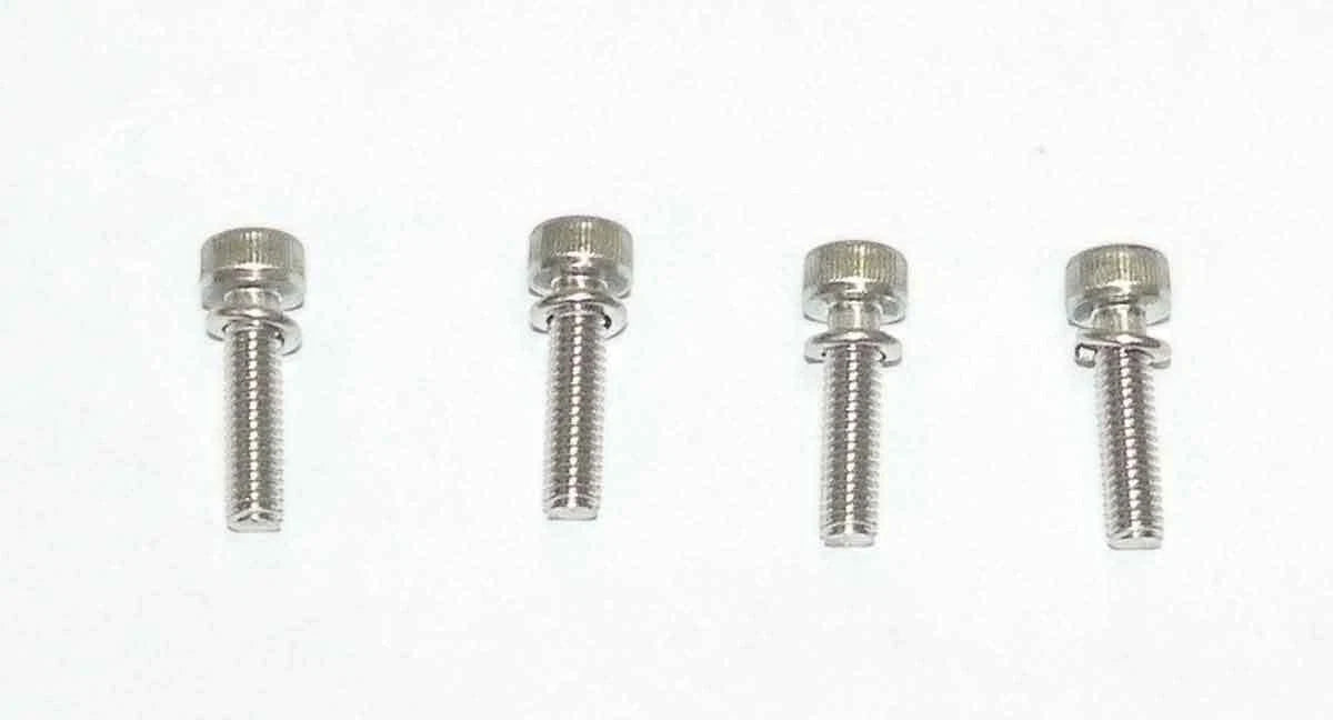 Set of 4 Carburetor Float Bowl Screws for - 014-416