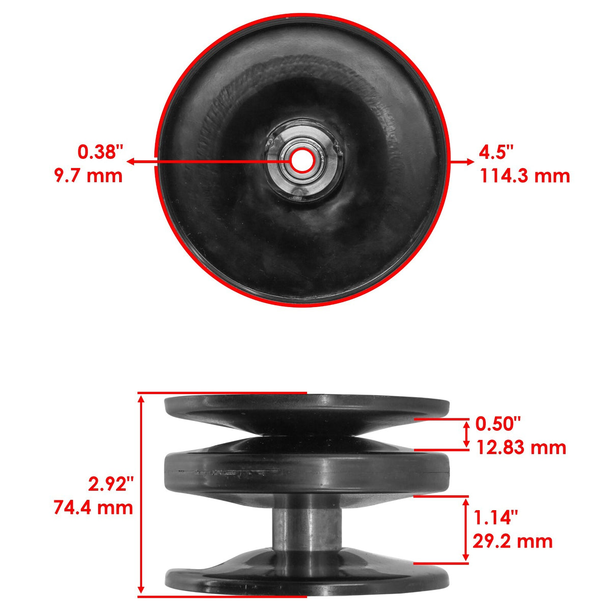 Variable Speed Pulley Replacement for MTD 13AT604 (2004–2013)