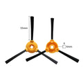 8 Pcs Side Brush for Robot Accessory (Plastic + Nylon)