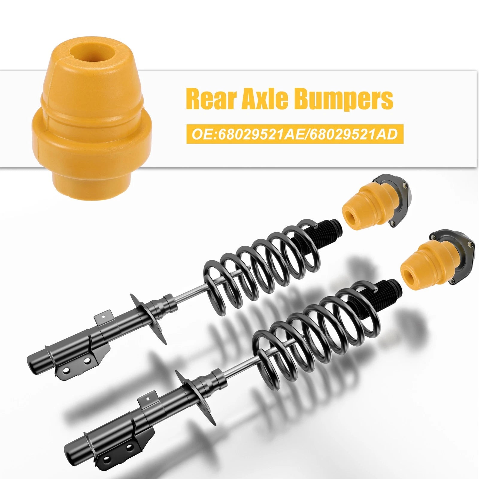 Jounce Bumper Axle Bumper Replacement for Dodge Durango (2011–2024)