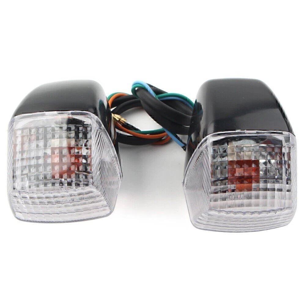 2X LED Indicator Lamp Clear Glass for Honda CBR250RR MC22 (1990–1996)