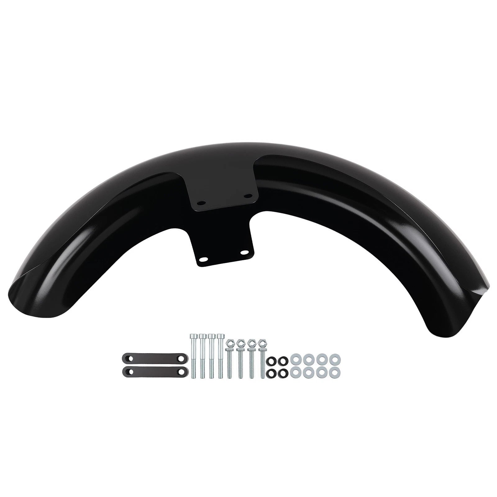 Black Front Mud Flap for Harley Electra Glide Ultra Classic (1994–2013)