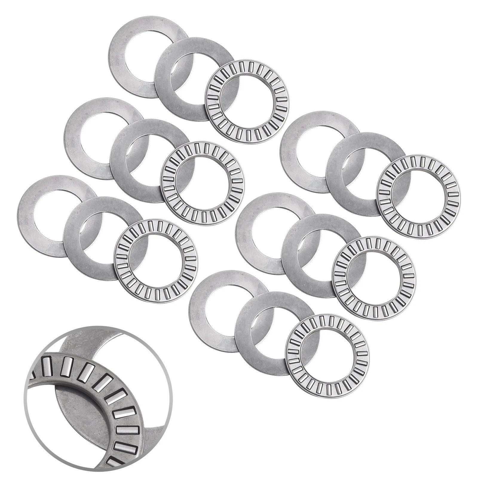 Thrust Needle Roller Bearings Pack of 6 for Reliable Performance