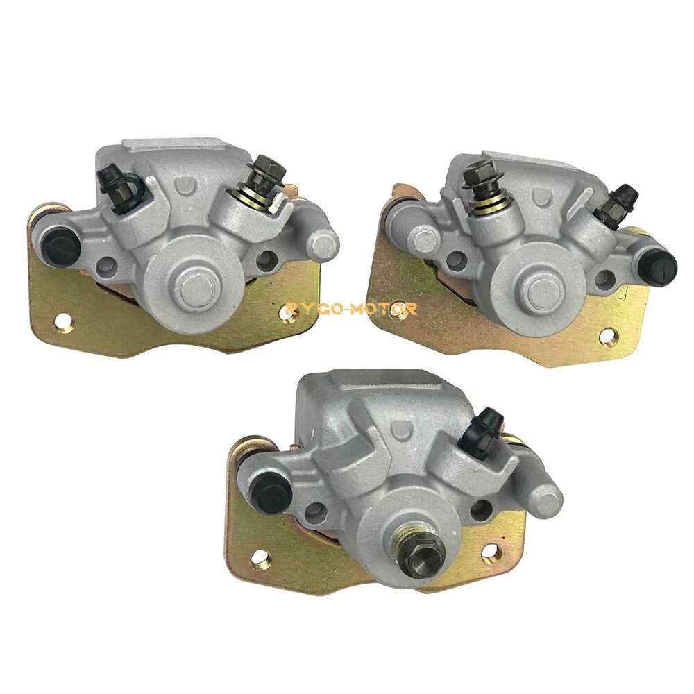 Front & Rear Brake Calipers Set for Can Am Renegade 500 800 800R (2007–2012) w/Pads