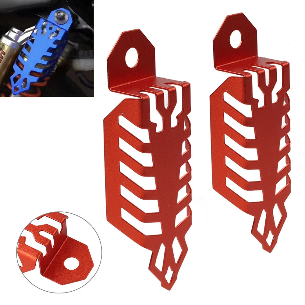 2X Universal Fork Dust Shock Absorber Spring Covers for Motorcycle ATV