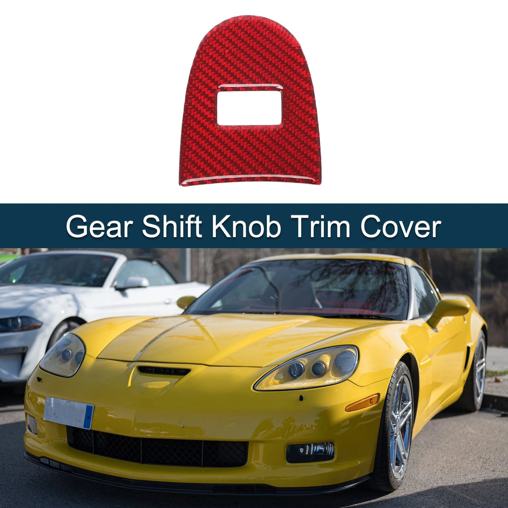 Gear Shift Knob Cover Replacement for Chevrolet Corvette C6 Z06 (2005–2013)