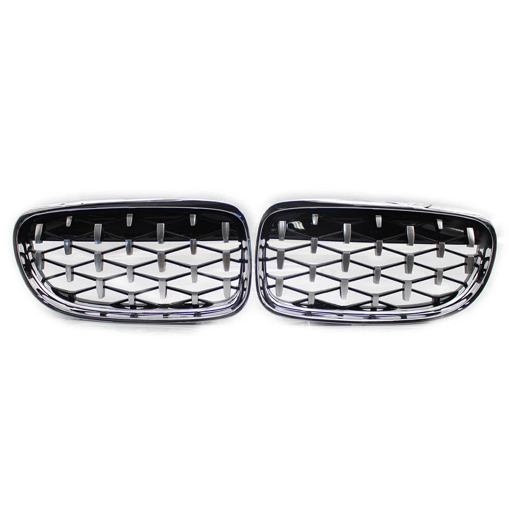 Front Kidney Grill Diamond Grille for BMW 3 Series E90 E91 (2008–2012)
