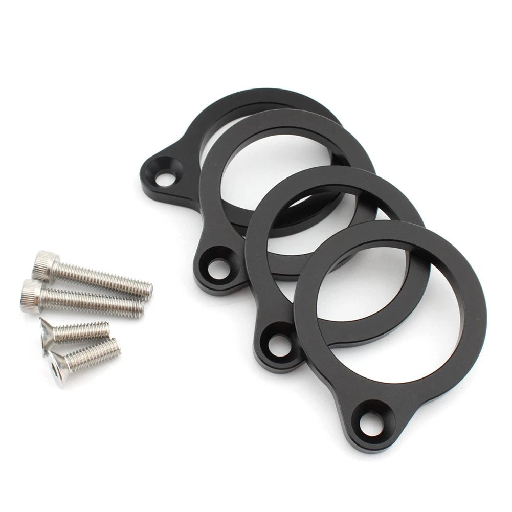 4X Handlebar Riser Spacer Clamp 6MM 12MM for Kawasaki Ninja 250 400 (2018–2021)