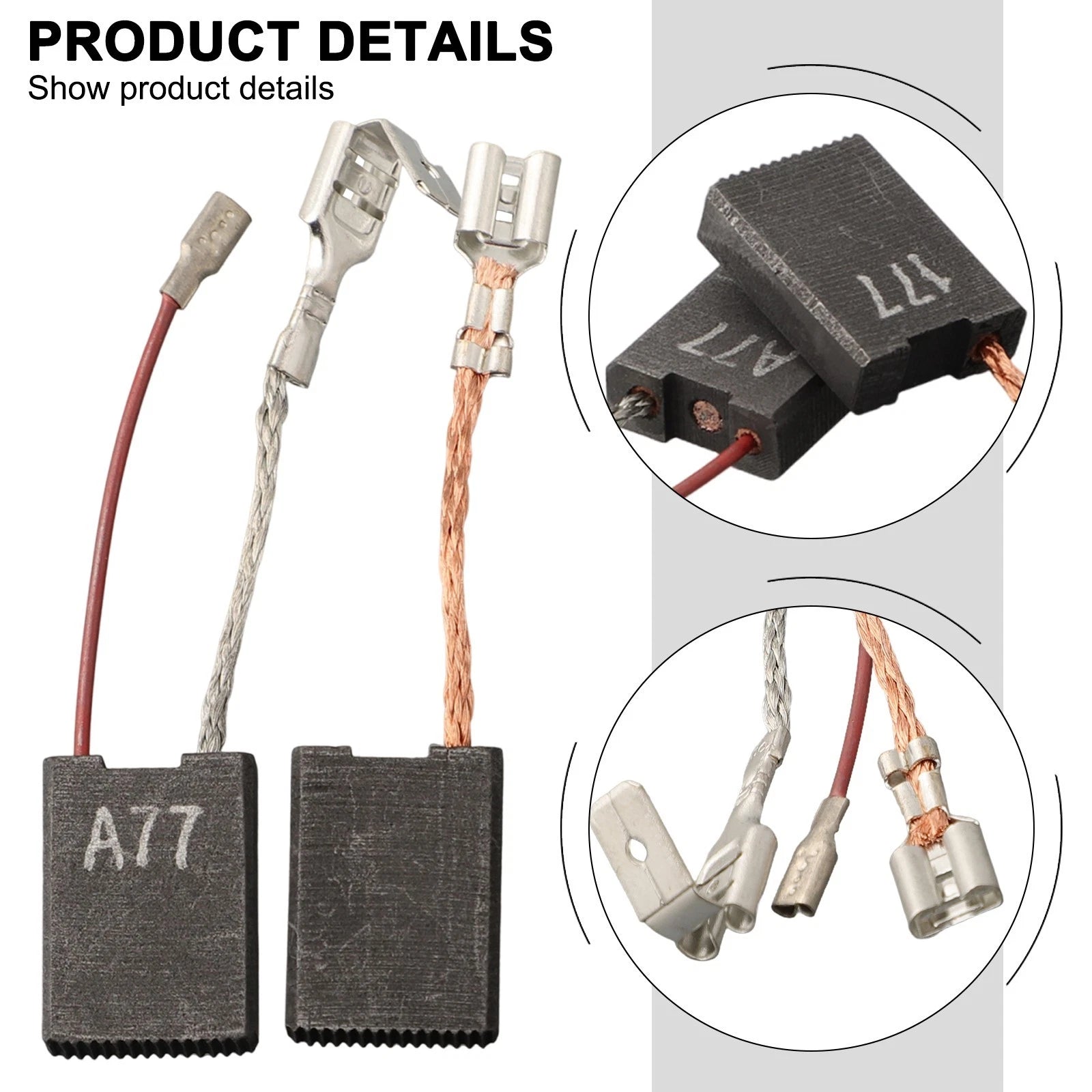 Carbon Brushes for DD160 DD200 DD250 E DCH180 DCH300 (01)
