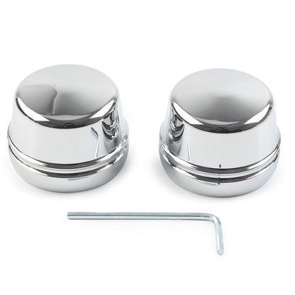 Front Axle Cap Nut Covers for Harley Electra Glide Ultra Classic (FLHTC FLHTCU)