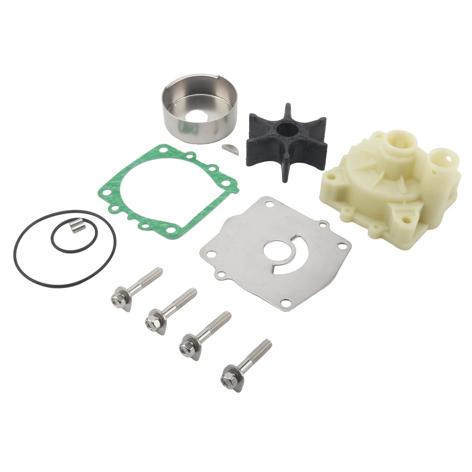Water Pump Impeller Kit 6G5-W0078-01 for Yamaha 2-Stroke 150-225 HP (1996-2006)