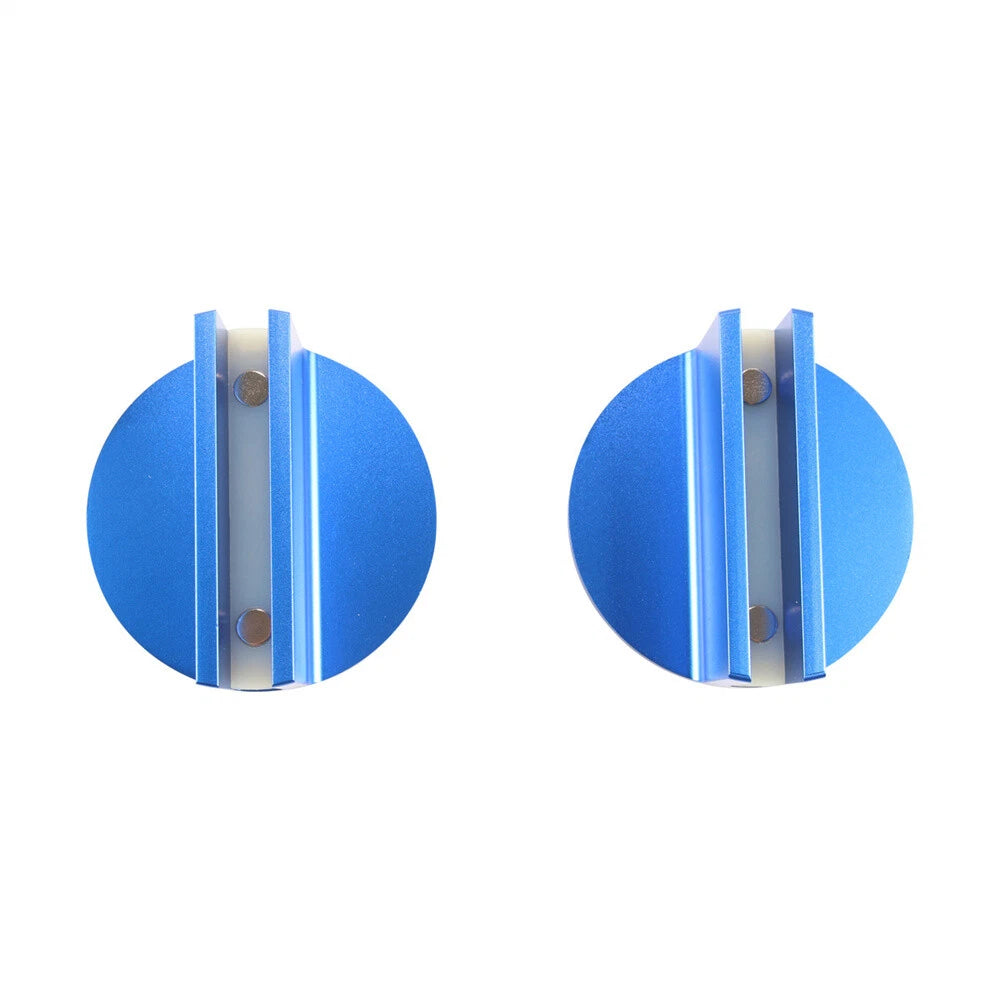 2X Large Slotted Universal Magnetic Jack Pad Weld Frame Rail Adapter