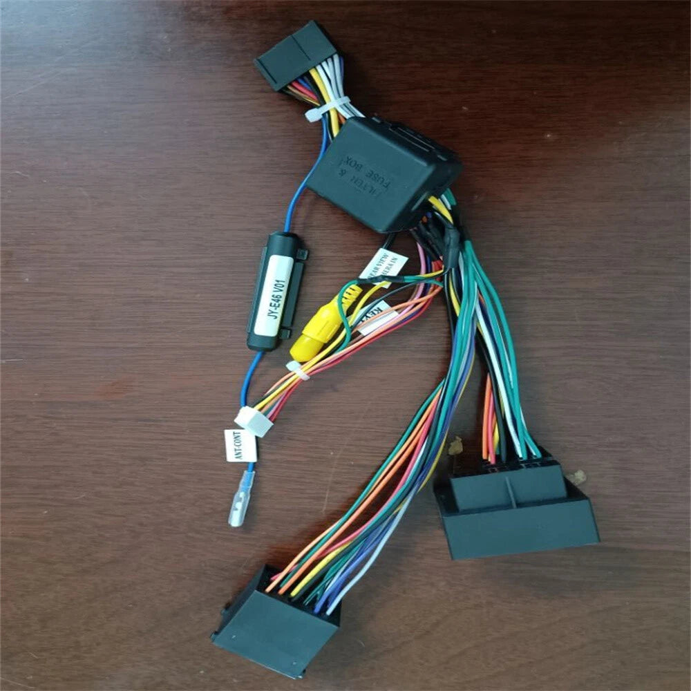 20 Pin Android Stereo Wiring Harness Adapter for BMW E38 E39 E46 M3 M5