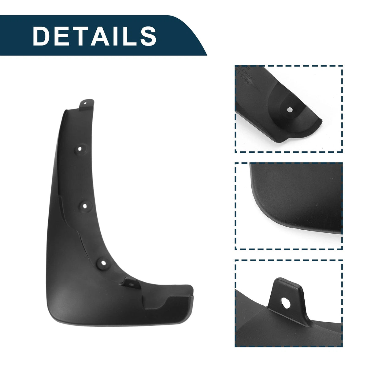 Set of 4 Mud Flaps Splash Guards for Toyota RAV4 (2000–2005)