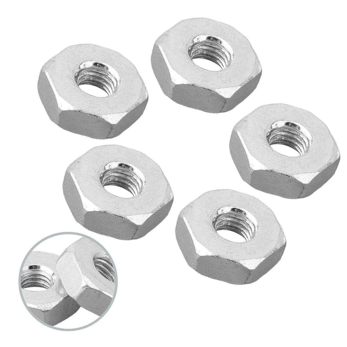 Set of 4 Bar Nuts for Chainsaw (Fits Multiple Models)