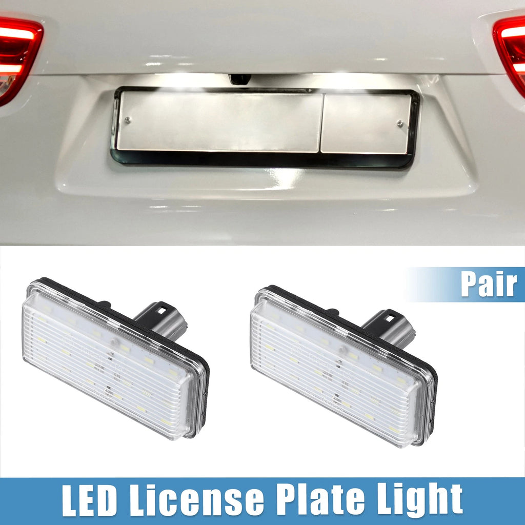 2PCS LED License Plate Light Replacement for Toyota Land Cruiser (2008–2020)