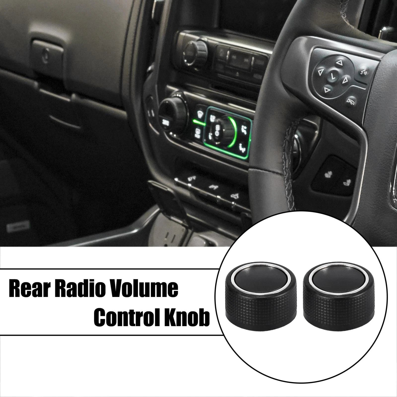 Rear Radio Volume Control Knob Replacement for Chevrolet GMC (2017–2020)