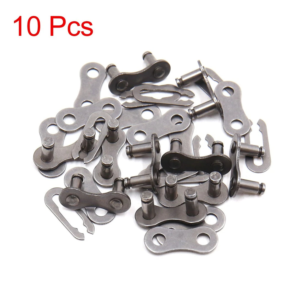 10Pcs Metal Chain Master Link Clips for MTB Bike Connectors