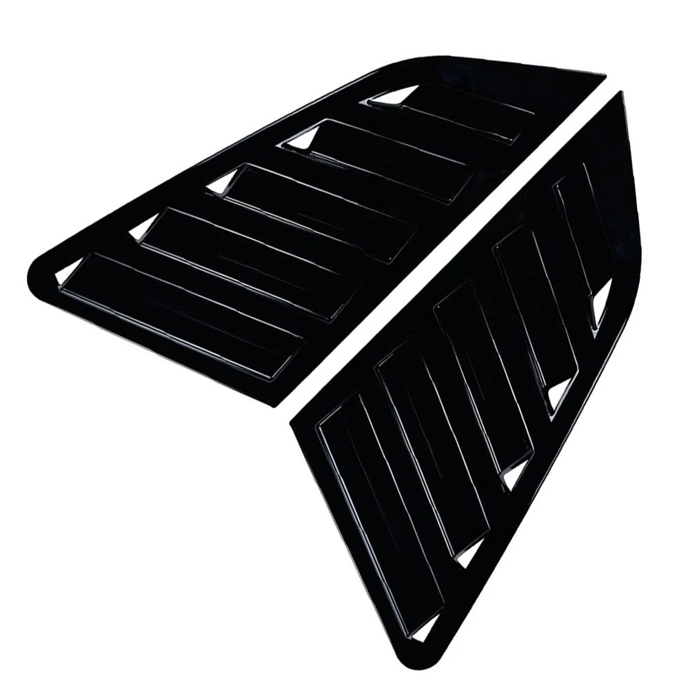 Black Rear Window Louvers for Audi A3 S3 8Y Hatchback (2021–2024)