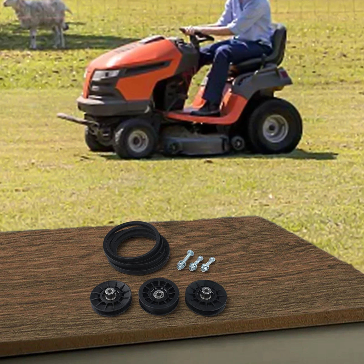 Idler and Pulley Kit for Efficient Mower Operation