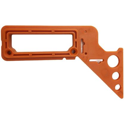 Multipurpose Woodworking Plastic Ruler for 45 Degree and 90 Degree Angles
