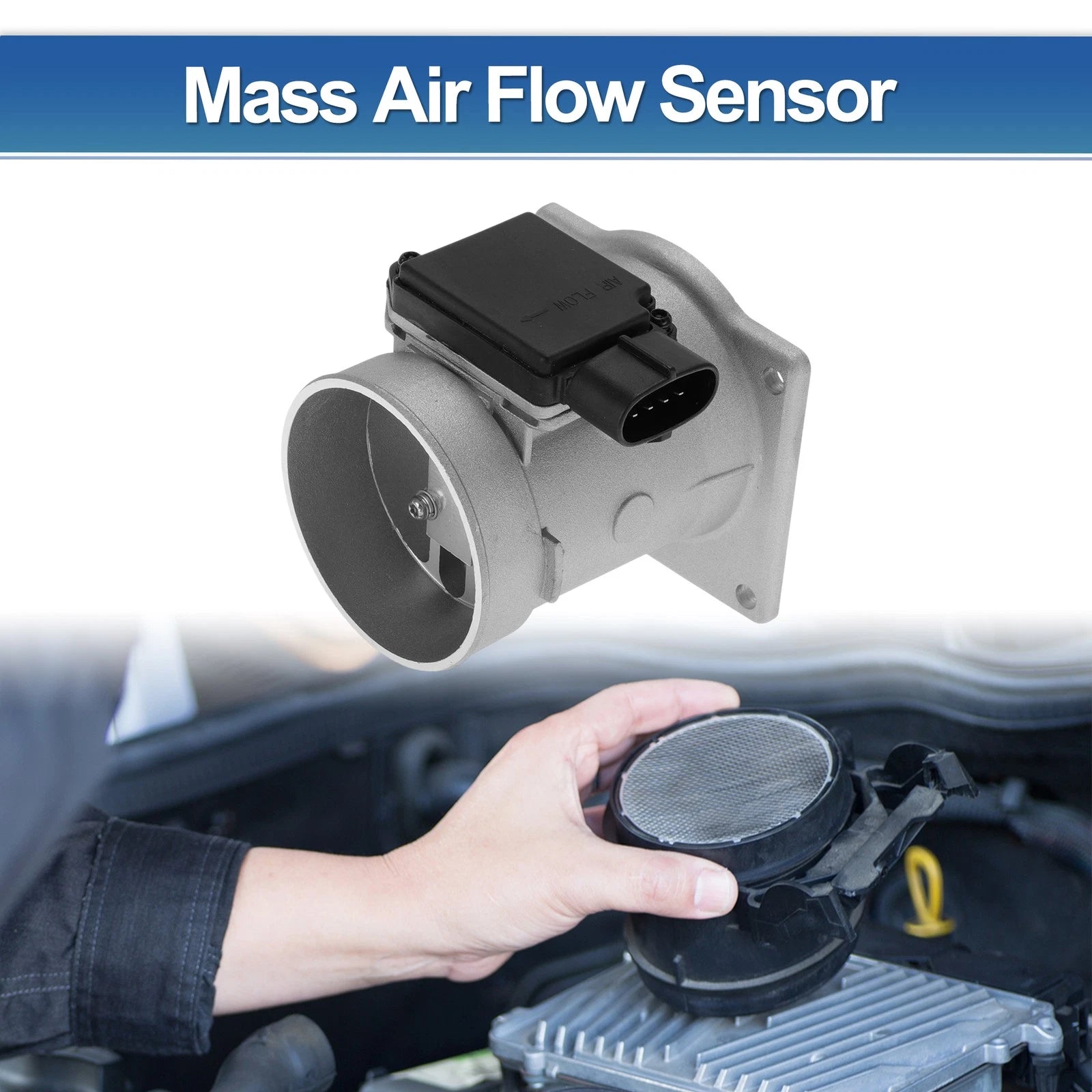 Mass Air Flow Sensor Assembly No.F2VF12B579A for Ford Transit Custom (2012–2023)