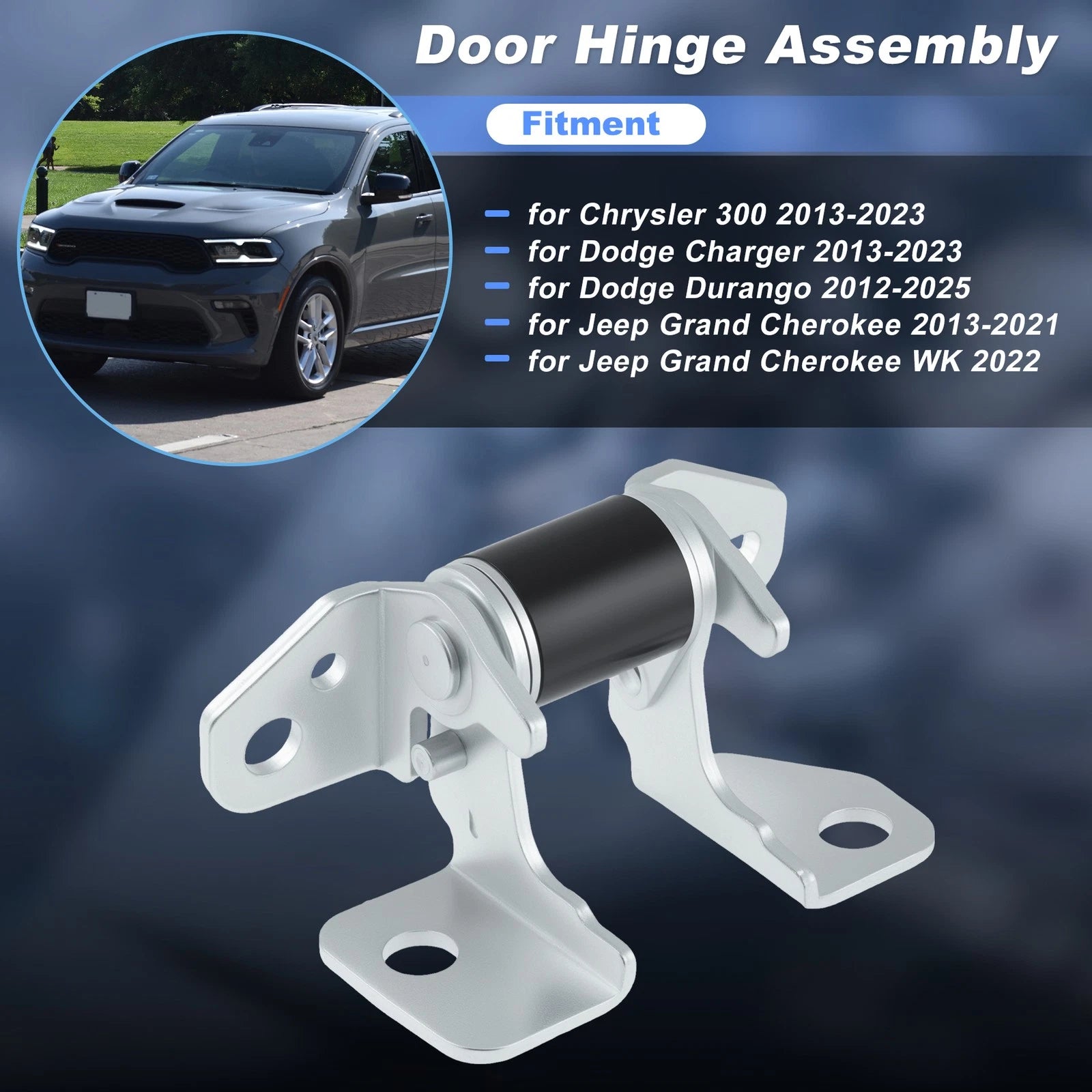 Front Left Lower Door Hinge for Dodge Charger Durango (2013–2023) 55113665AI