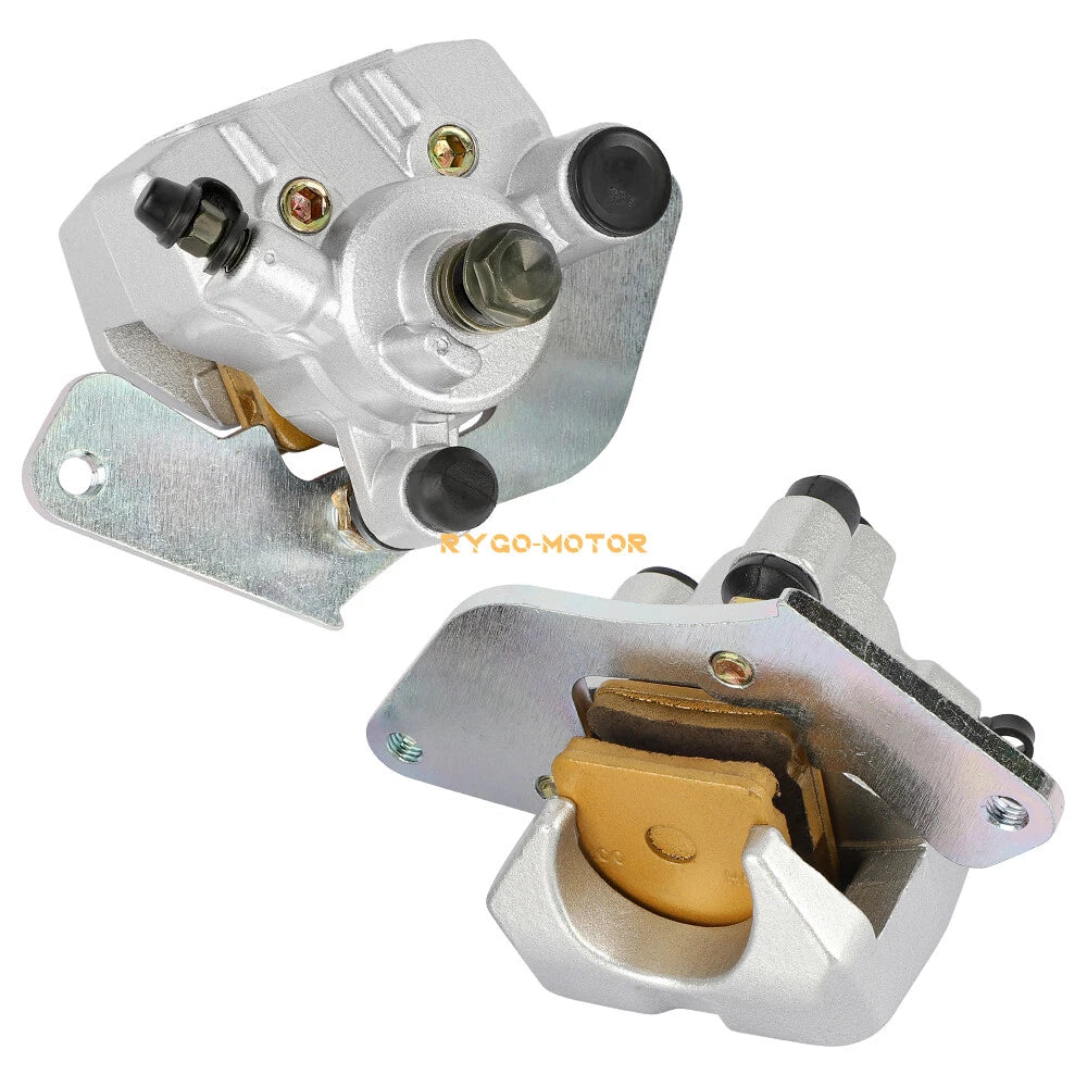 Front Brake Calipers & Pads for Honda Rancher 420 TRX420, Foreman 500 TRX500 (2000–2023)