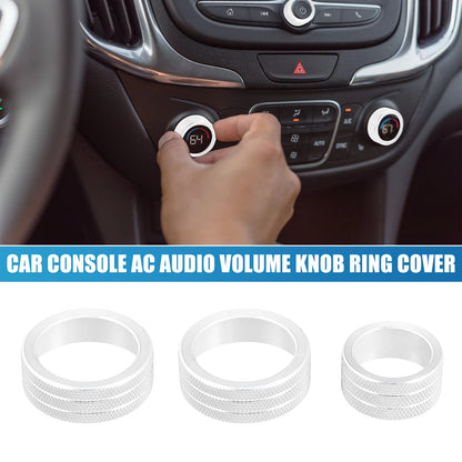 AC Audio Volume Knob Ring Cover Replacement for Chevy Malibu (2017–2022)