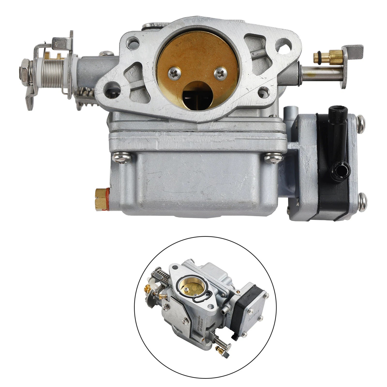 Carburetor for Tohatsu Nissan 9.9HP 15HP 18HP Outboard Engine (3G2-03100-2)